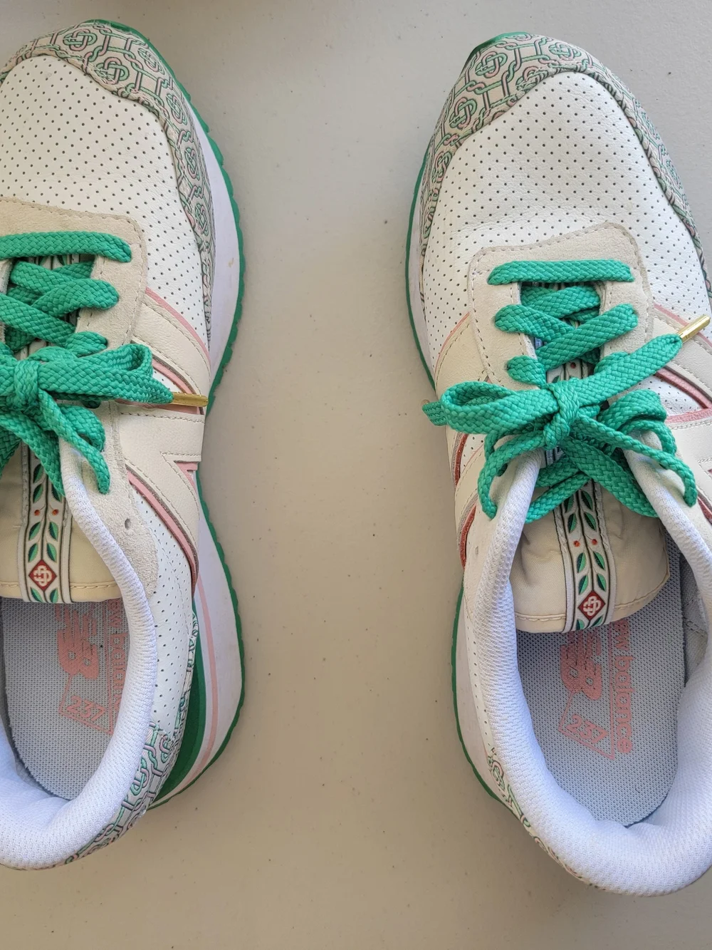 Casablanca x New Balance 237 'Munsell White Green Shoes'
